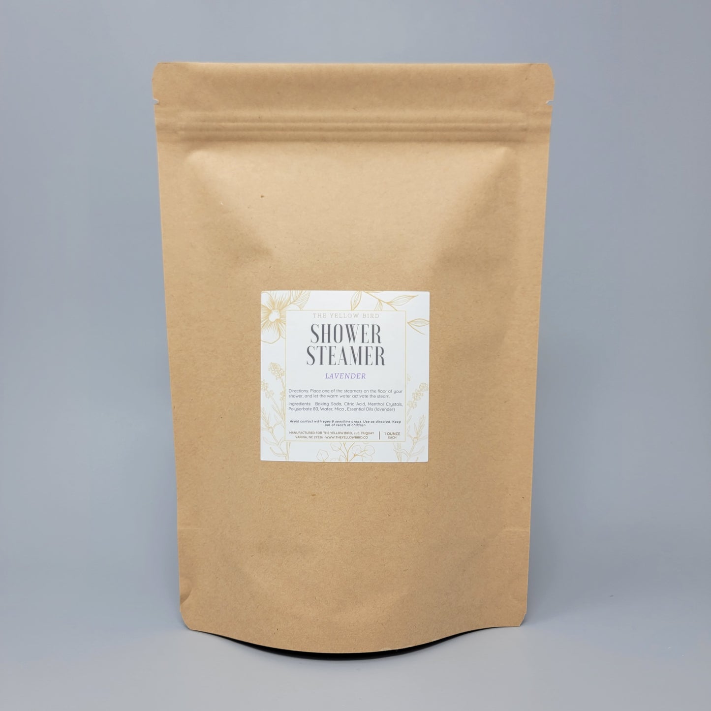 Lavender Menthol Shower Steamer