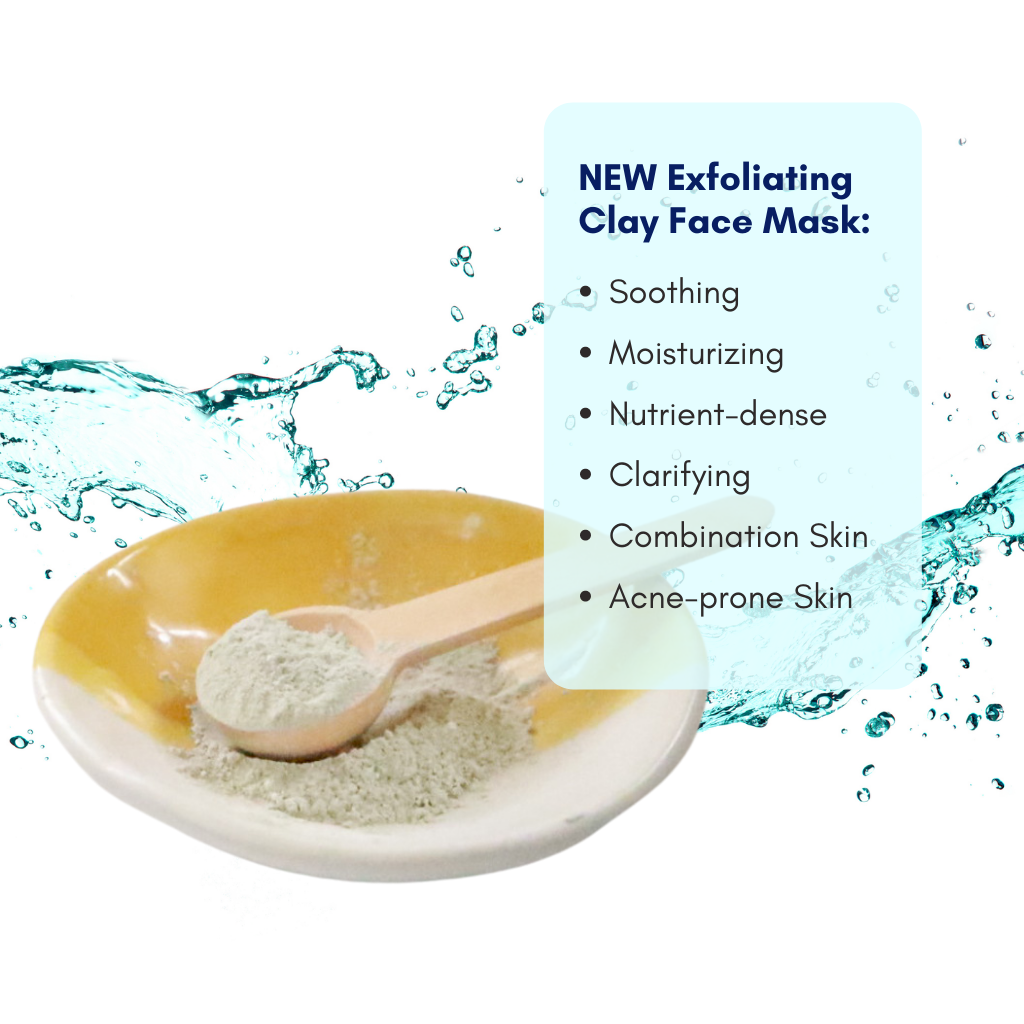 Blue Tansy Face Mask