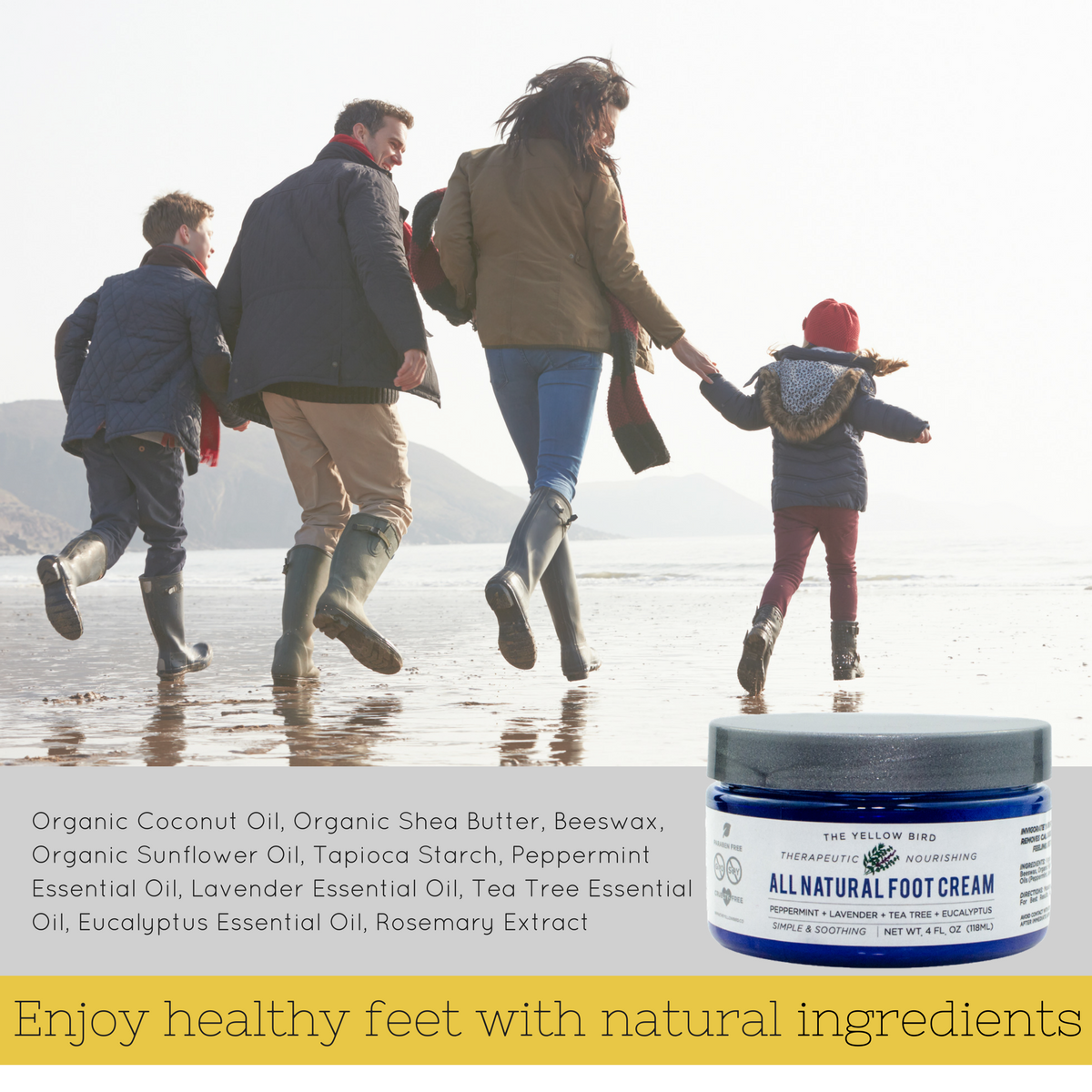All Natural Foot Cream