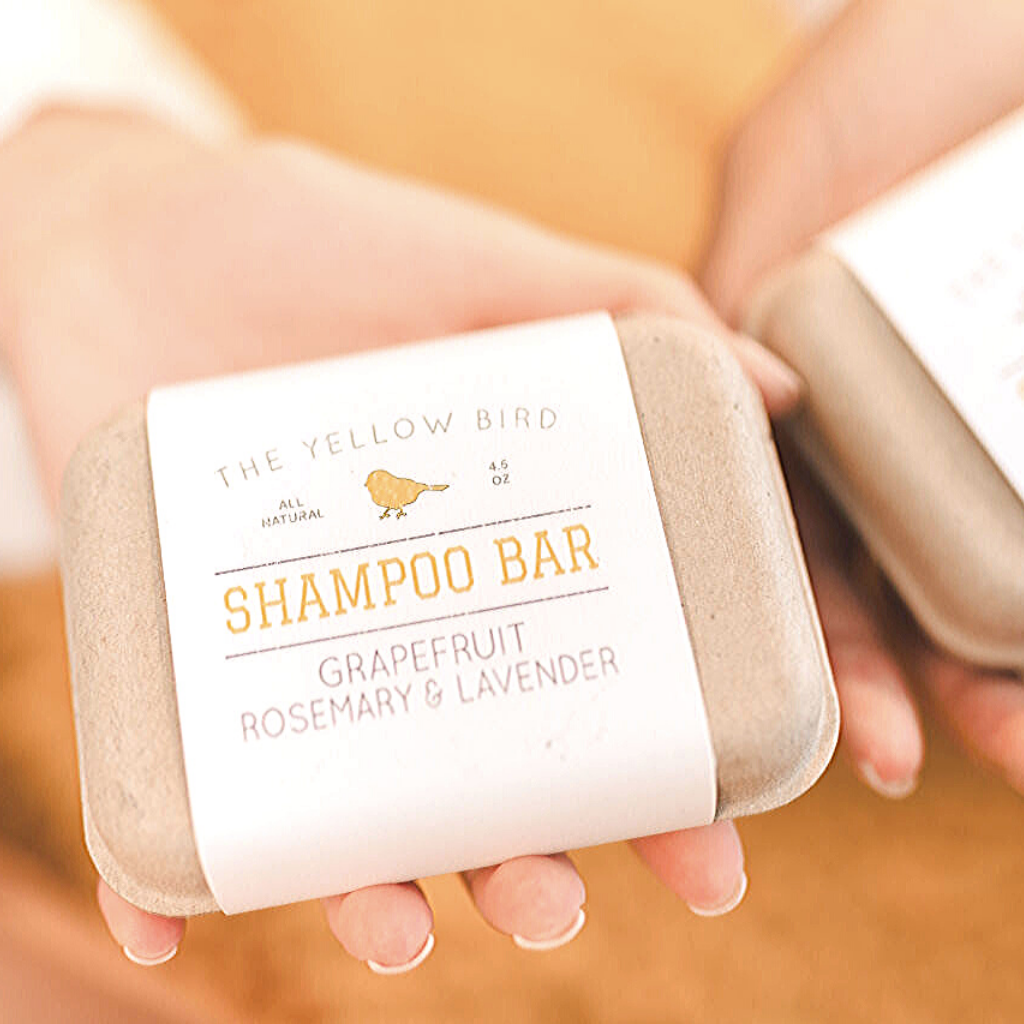 Grapefruit Rosemary Lavender Shampoo Bar