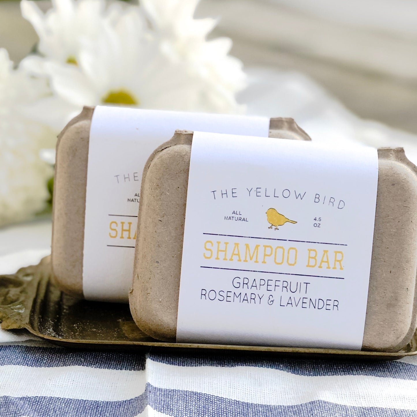 Grapefruit Rosemary Lavender Shampoo Bar