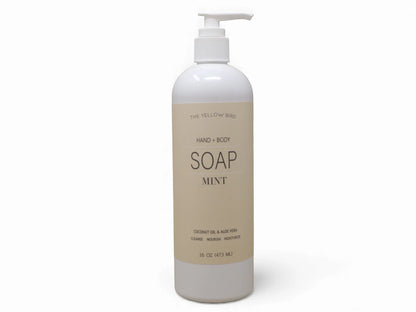Mint Liquid Hand Soap and Body Wash