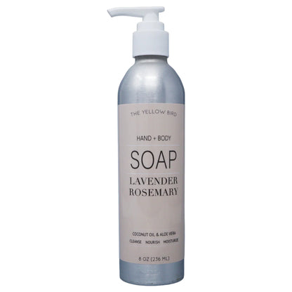 Lavender Rosemary Liquid Hand Soap and Body Wash