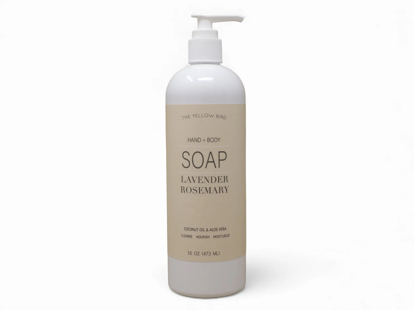 Lavender Rosemary Liquid Hand Soap and Body Wash