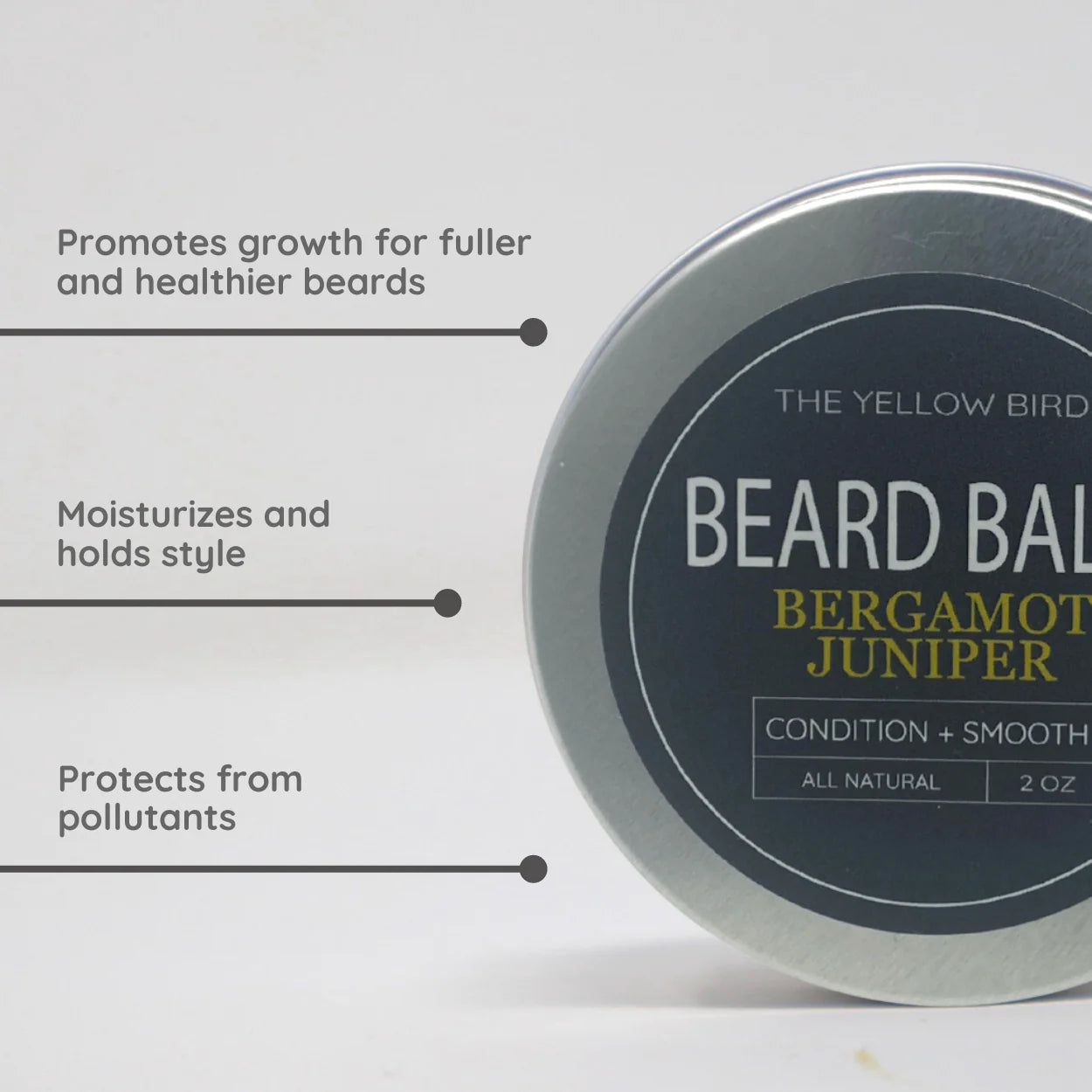 Bergamot Juniper Beard Balm and Conditioner